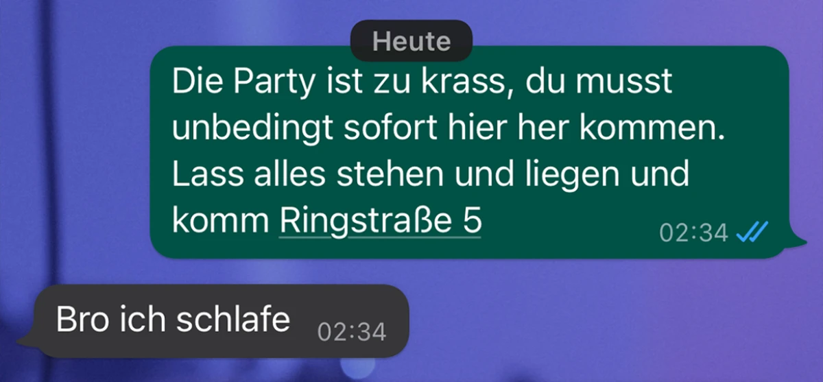 Er sollte doch nur seine Freundin abholen