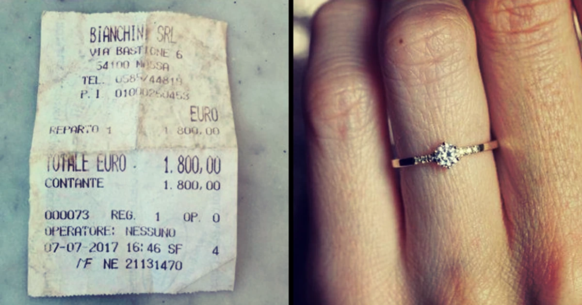 Nachdem Sie den Kassenzettel ihres Ringes findet, macht sie ihren Mann so richtig fertig.