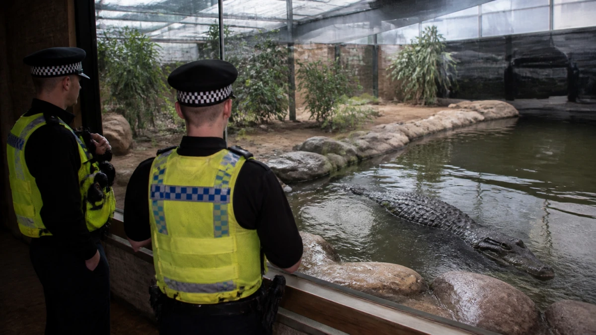 Krokodil-Angriff in Zoo: Frau springt ins Becken und rettet Kind