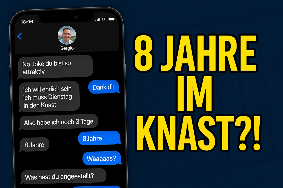 Er muss 8 Jahre in den Knast 🫣🤣