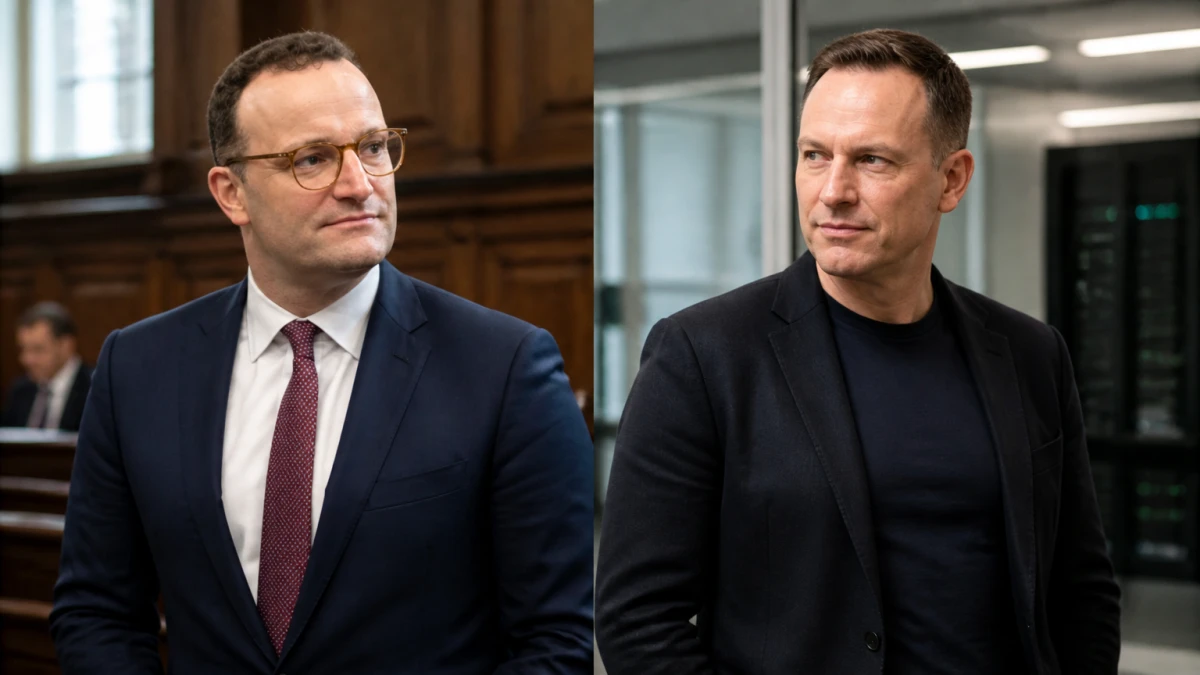 Spahn fünfmal bei Thiel-Netzwerk – Kritik an 'antidemokratischen Kreisen'