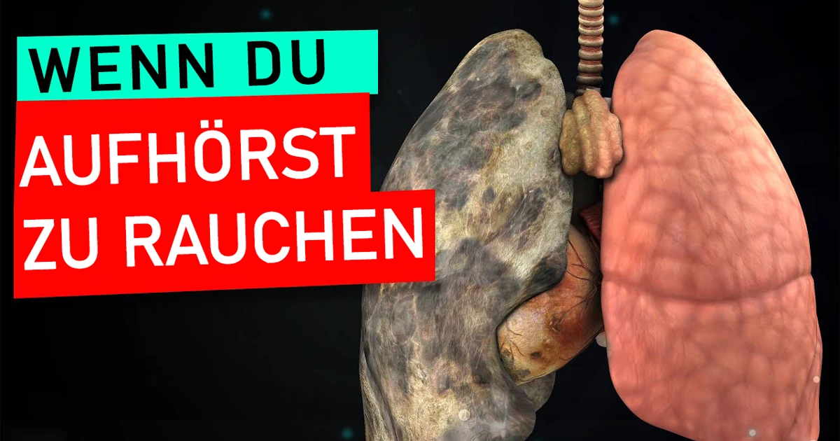 Das passiert mit deinem Körper, wenn du aufhörst zu rauchen!