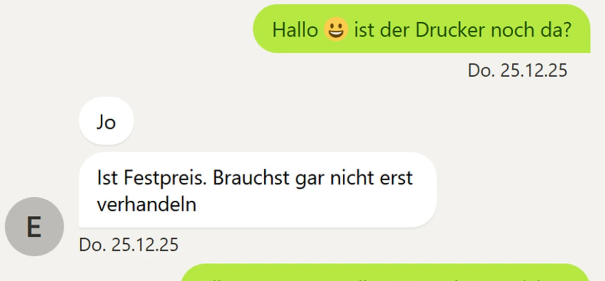 Der Drucker ist der Feind des Menschen 🤣