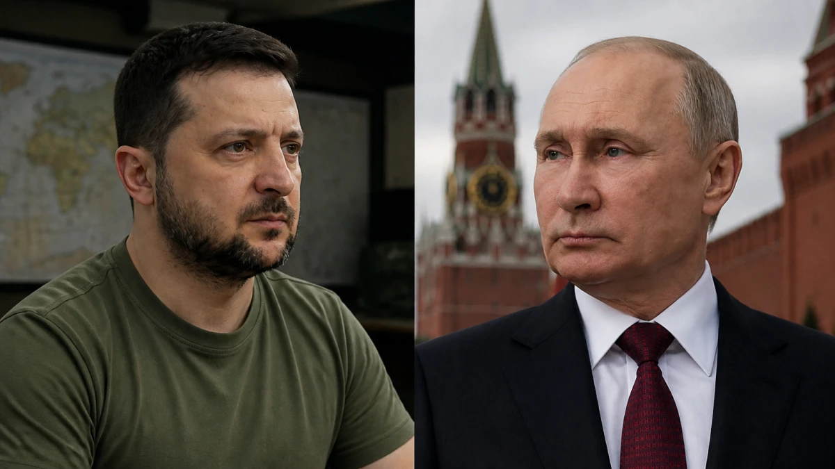 "Wenn die Ukraine brennt, brennt auch Moskau": Selenskyj droht nach Angriff auf Raffinerie