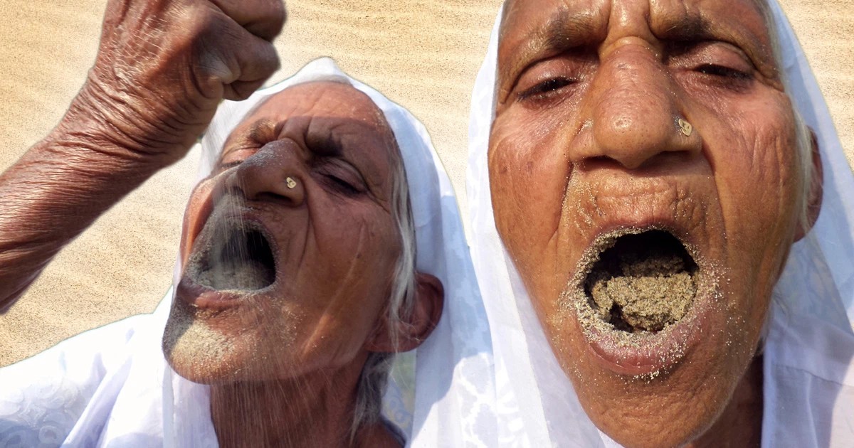 78-Jährige isst 2kg Sand jeden Tag - und sie ist top fit!