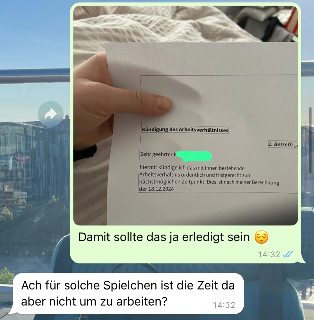 Sie Wird Einfach Gek Ndigt Deshalb