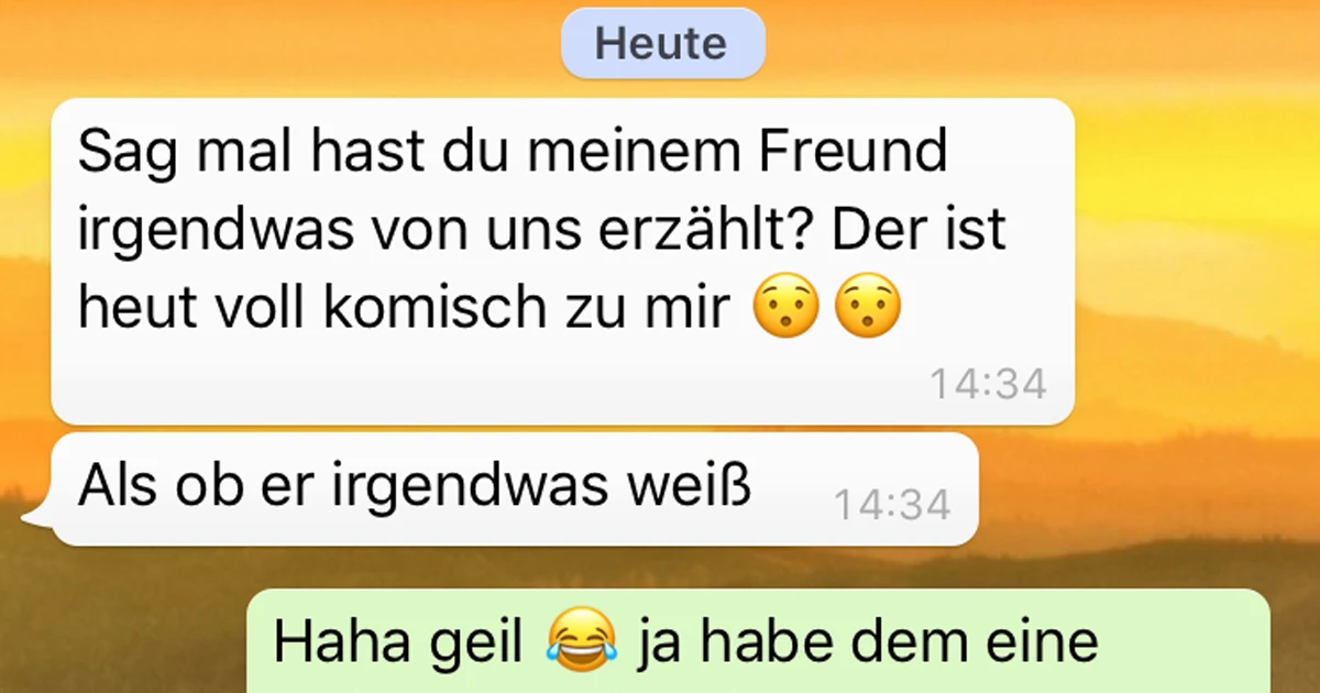 Es gibt eine versteckte Botschaft in der Wohnung