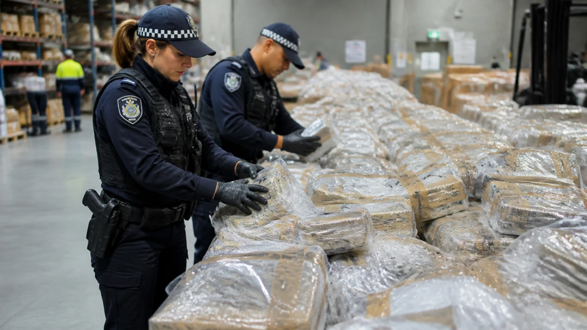 2.7 Tons of Cocaine Found in Underground Bunkers Near Sydney — Australia's Largest Seizure