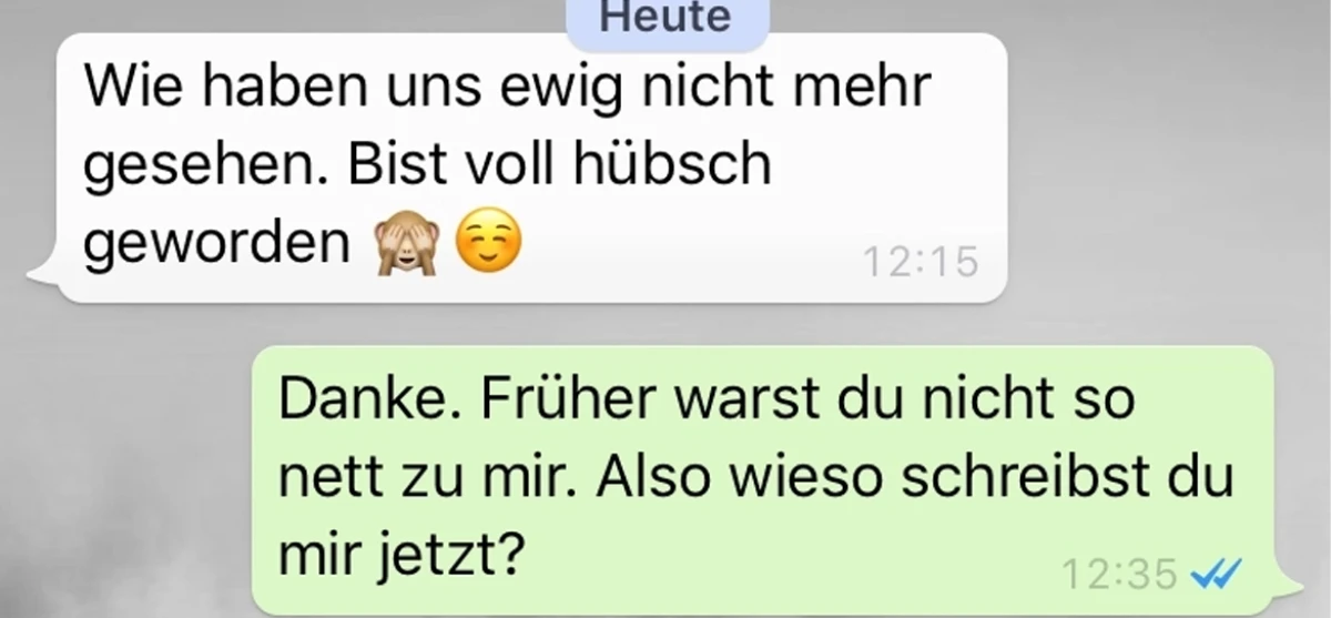 Er hätte früher netter gewesen sein sollen