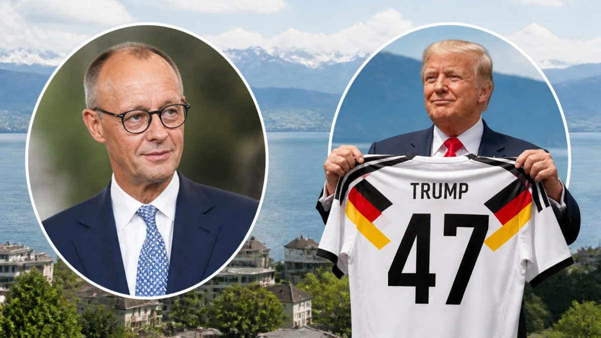 Ein Trikot mit der Nummer 47: Merz' Charmeoffensive bei Trump kaschiert tiefe Gräben