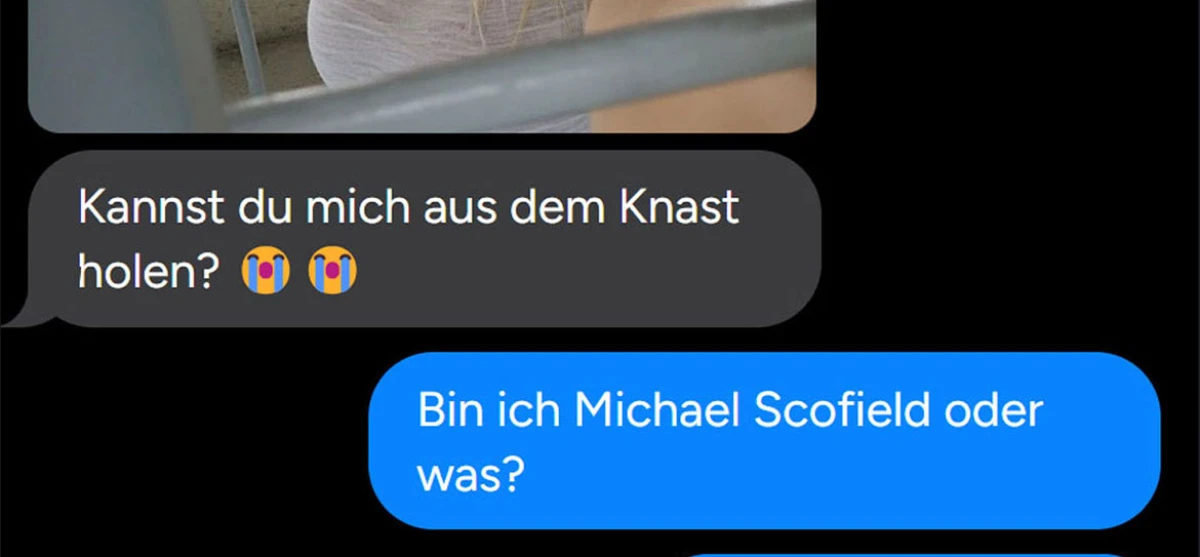 Er fliegt einfach ohne sie zurück