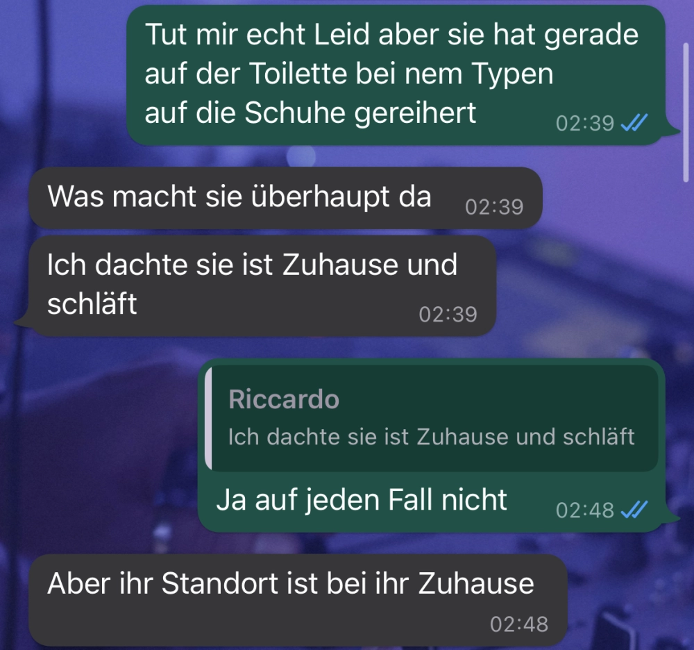 Er Sollte Doch Nur Seine Freundin Abholen