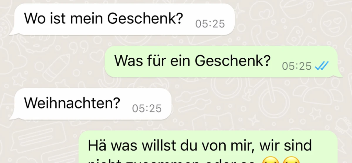 Wie kann man sowas nur verlangen