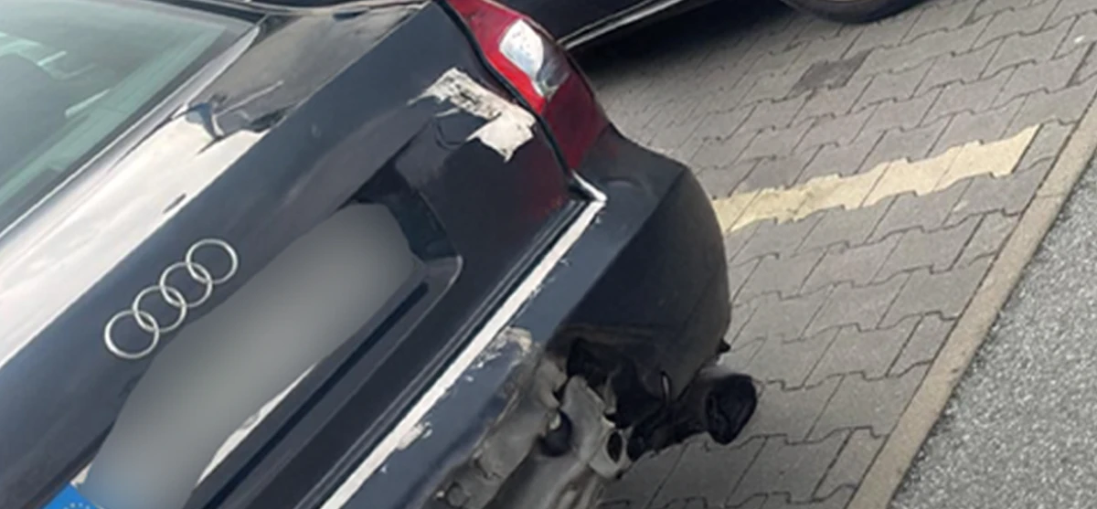 Er wird sich das Auto nie wieder ausleihen dürfen