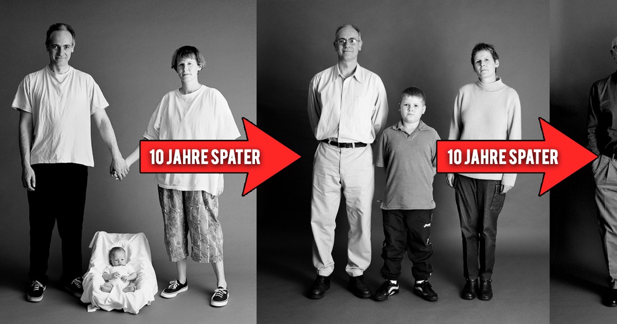 21 Jahre lang machte diese Familie jedes Jahr ein Bild - doch das Ergebnis macht jeden sprachlos.