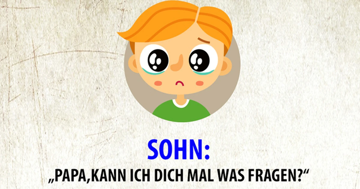 Das regt mal zum Nachdenken an