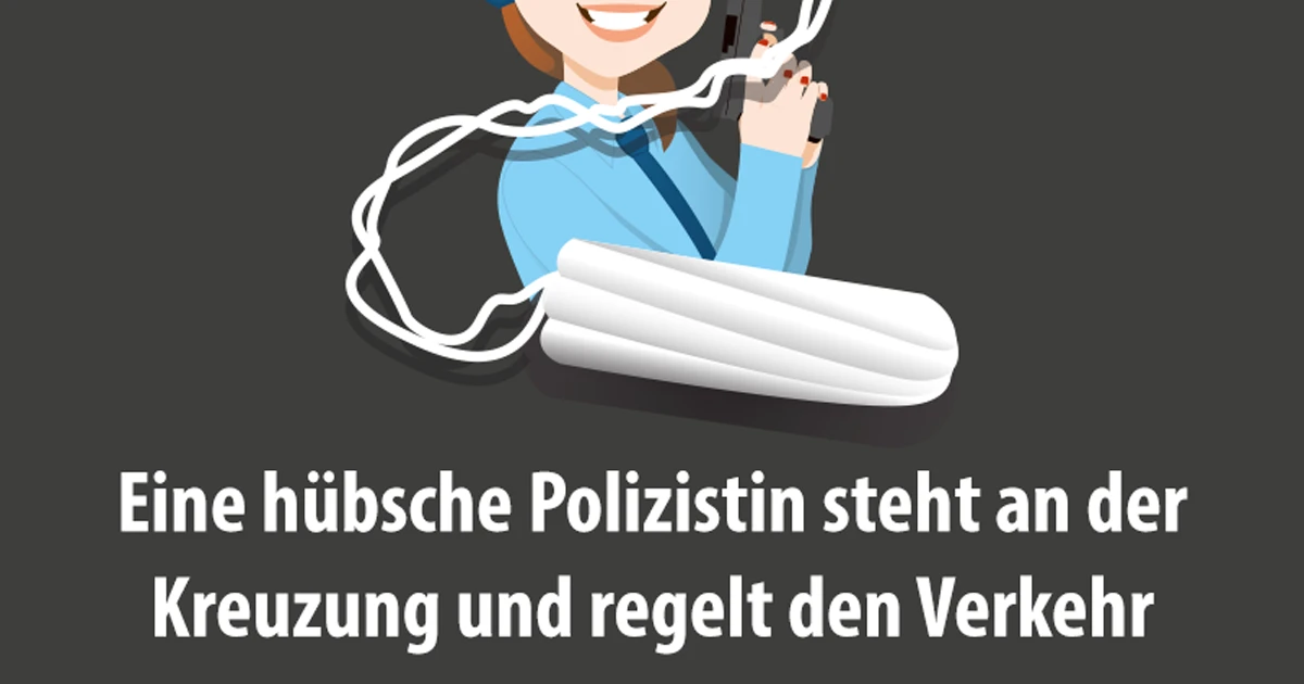 Sie "regelt" den Straßenverkehr!