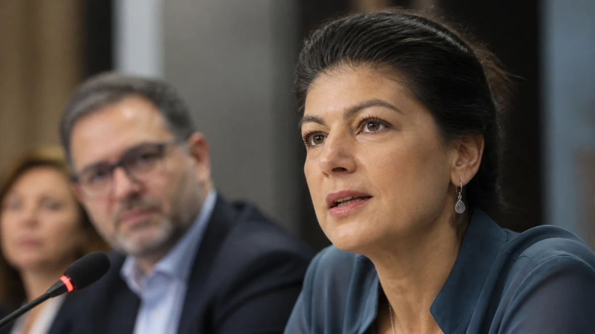 Nach einem Jahr Merz: Wagenknecht fordert Rücktritt der Bundesregierung und mobilisiert zu Protesten
