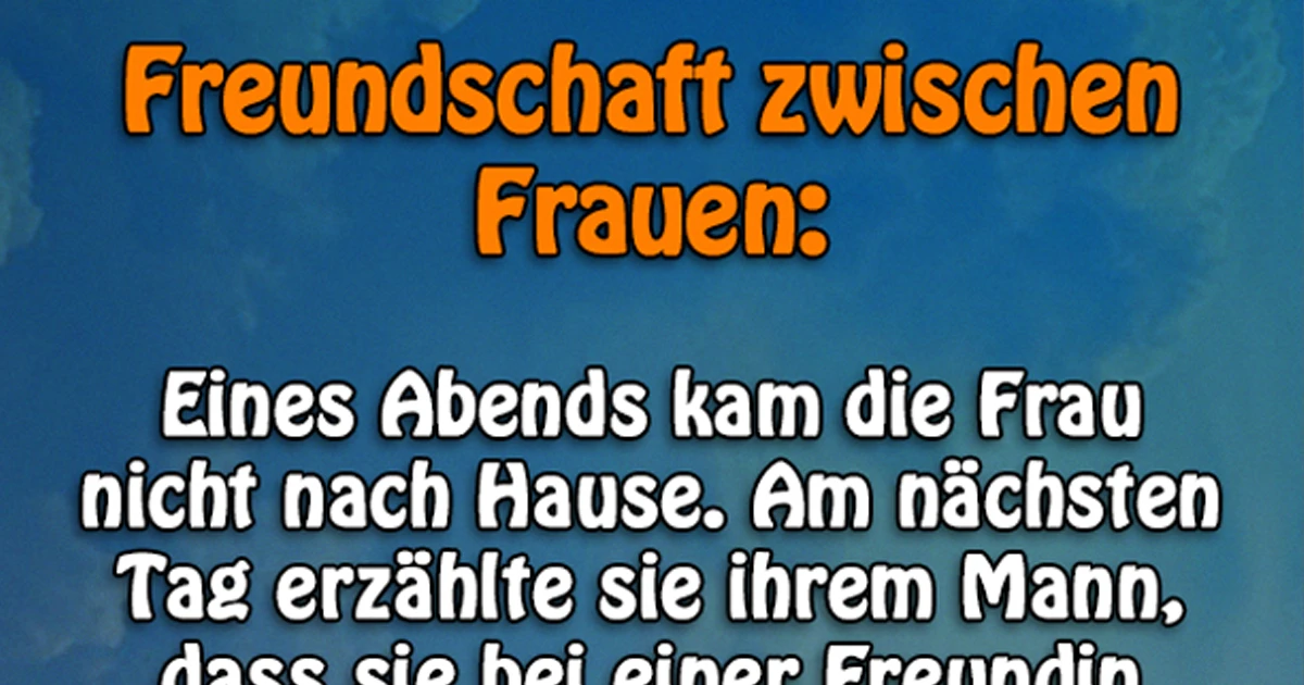 Der Unterschied zwischen Mann und Frau 😂