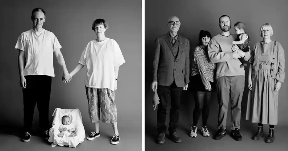 30 Jahre lang nahm diese Familie das selbe Familienfoto aus. Das letzte Bild bereitet Gänsehaut.