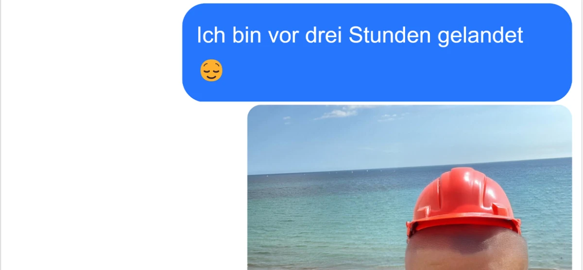 Sein Chef wollte, dass er zurückkommt, aber es gab keine Möglichkeit