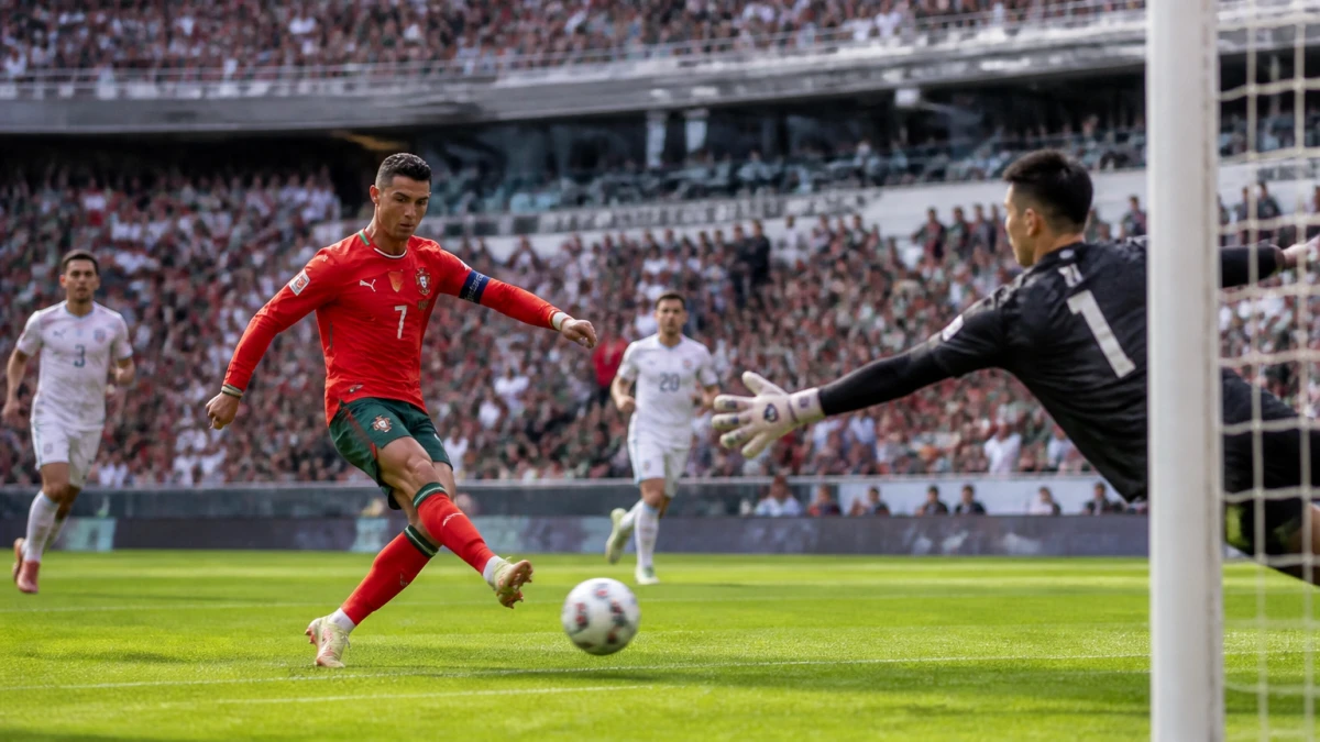 Ronaldo Silences Critics with Historic World Cup Brace, Becomes First to Score in Six Tournaments