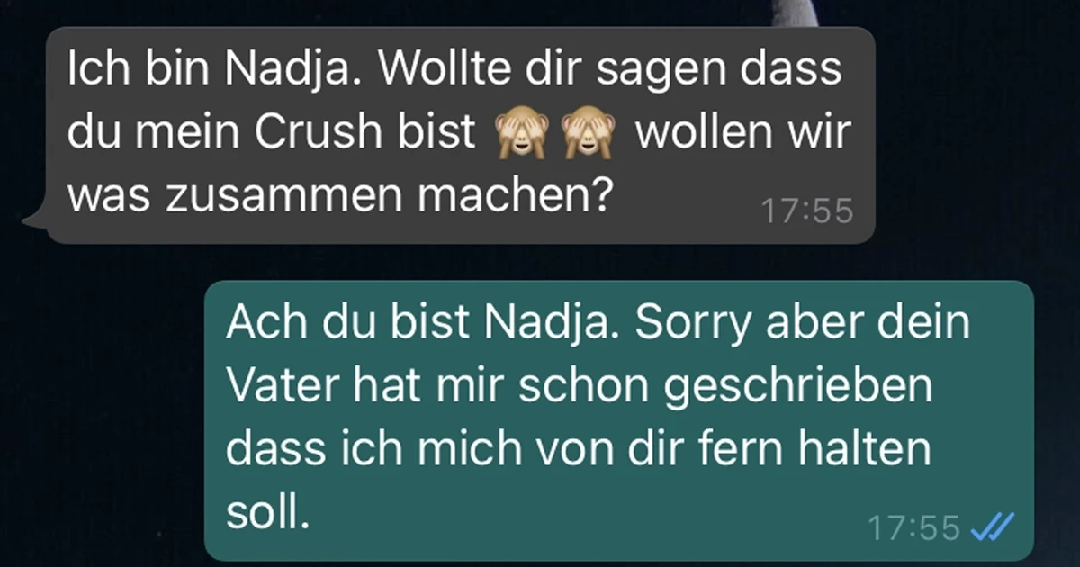 Ihr Vater spielt keine Spielchen